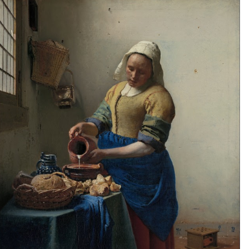 edtechVicki's tweet photo. Here we have The Milkmaid by Vermeer. @easternyorksd
#STEMinPA #remoteSTEM #GettyMuseumChallenge https://t.co/wJ7JDYShSy