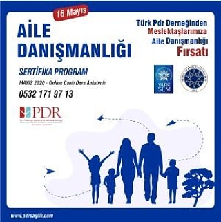 Türk PDR Derneği  ve Yıldız Teknik Üniversitesi arasında yapılan protokol ile PDR mezunları ve 4. Sınıf PDR öğrencileri  için özel "Aile Danışmanlığı" Sertifikasyon Programı fırsatı sağlanmıştır. 
Detaylı bilgi için ➡️
pdrsaglik.com/urun/yildiz-te…

<a href="/turkpdrdernegi/">Türk PDR Der- Psikolojik Danışma ve Rehberlik</a>