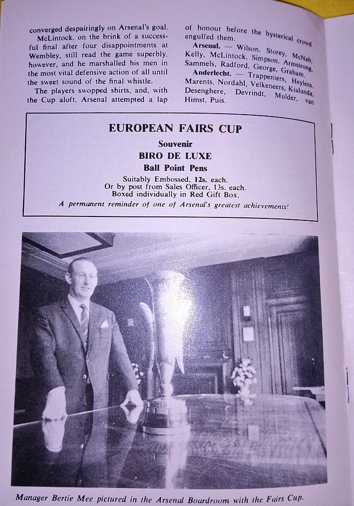 bras68's tweet photo. #Arsenal #fairscup #50years #Gunflash https://t.co/yfzuHjqLQq