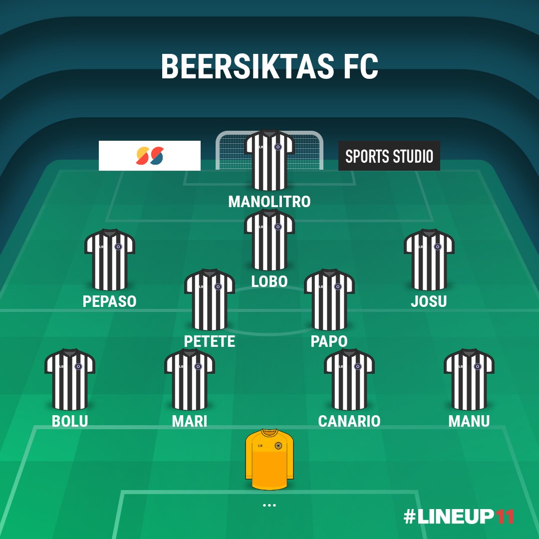 Hoy se viene el partidazo en <a href="/WinterLeaguee/">Winter League</a> de 2.ª División y los alineados para la ocasión son estos gigantes. 
#infiernoturco
Siempre con el apoyo de <a href="/Sportsyouu/">CLUBES Y BRAWL STARS</a>