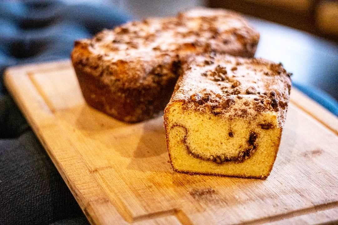 UrbanAlchemyBar's tweet photo. Have you been doing a little baking over the last few weeks? Yeah, we have too. Introducing our new COFFEE CAKE by the slice or loaf now available to order for PICK-UP or LOCAL DELIVERY.

Visit our online shop:
https://t.co/lQBvFKItoB https://t.co/klRdHlxXCF