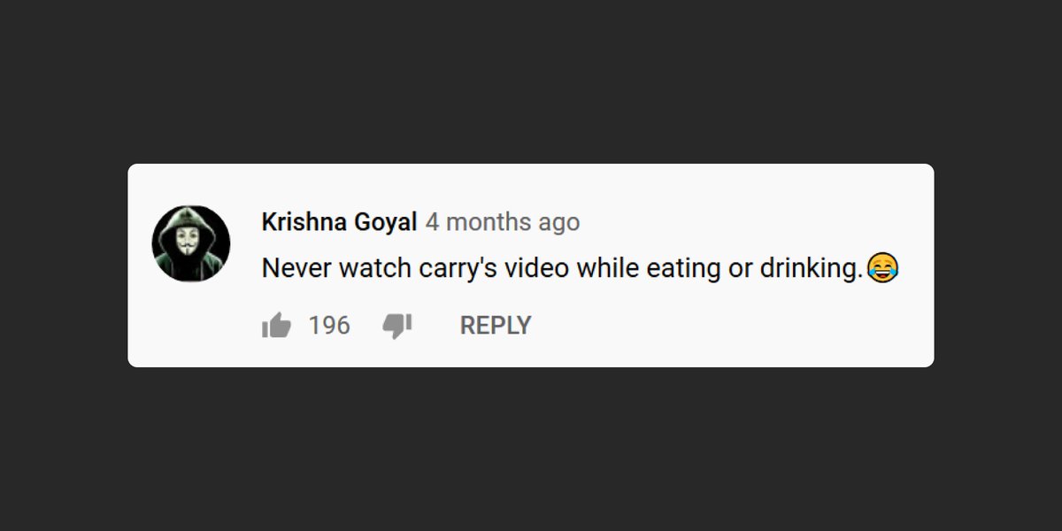 YouTubeIndia's tweet photo. We agree https://t.co/0hIi8zhx8D