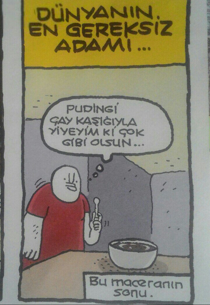 Umut Sarıkaya her zaman hayranlıkla okuduğum bir çizer olmuştu. Ancak şu karikatürü gördükten sonra gerçek bir fanboya dönüştüm.