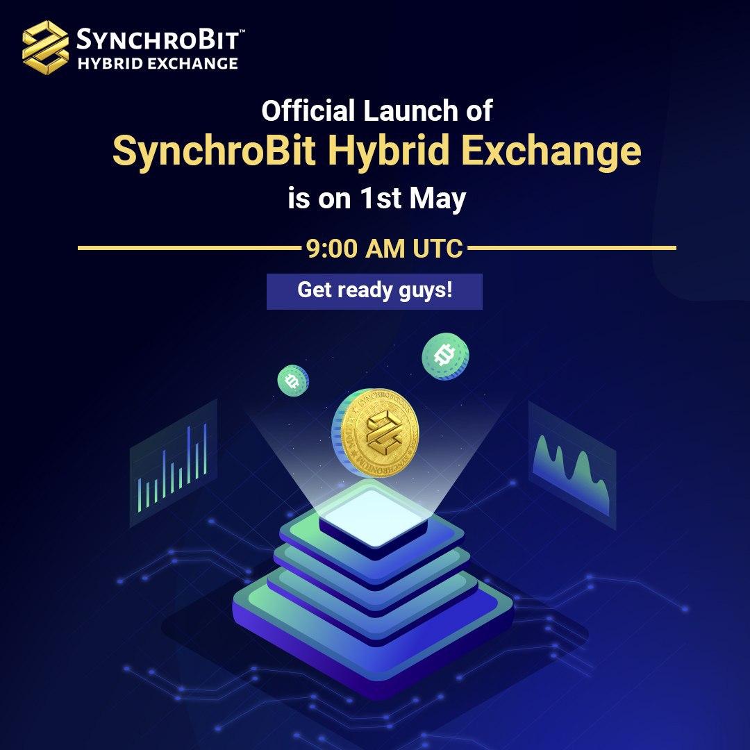 🔥 #SynchroBit Hybrid Exchange, 1 Mayıs TSİ 12:00'de açılıyor!

#snbtoken $snb #synchronium