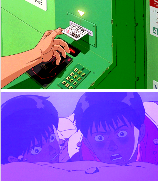 Lowest possible hanging fruit.The colour and light work in Akira