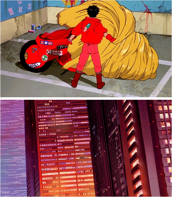 Lowest possible hanging fruit.The colour and light work in Akira