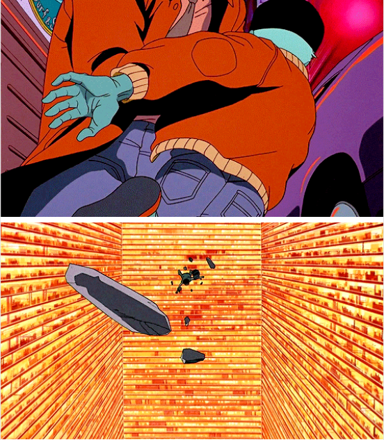 Lowest possible hanging fruit.The colour and light work in Akira