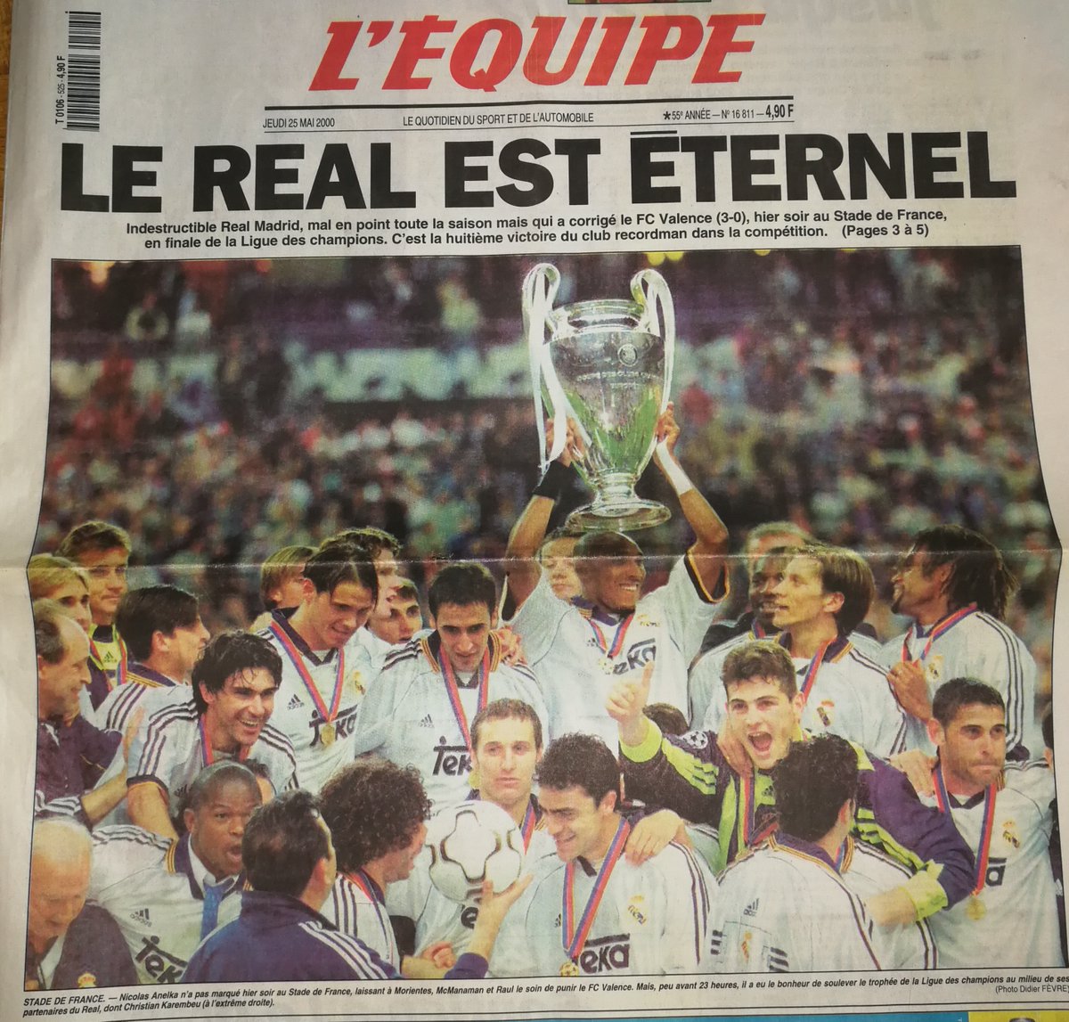 Le Real remporte une deuxième LDC en trois ans, sa huitième au total.