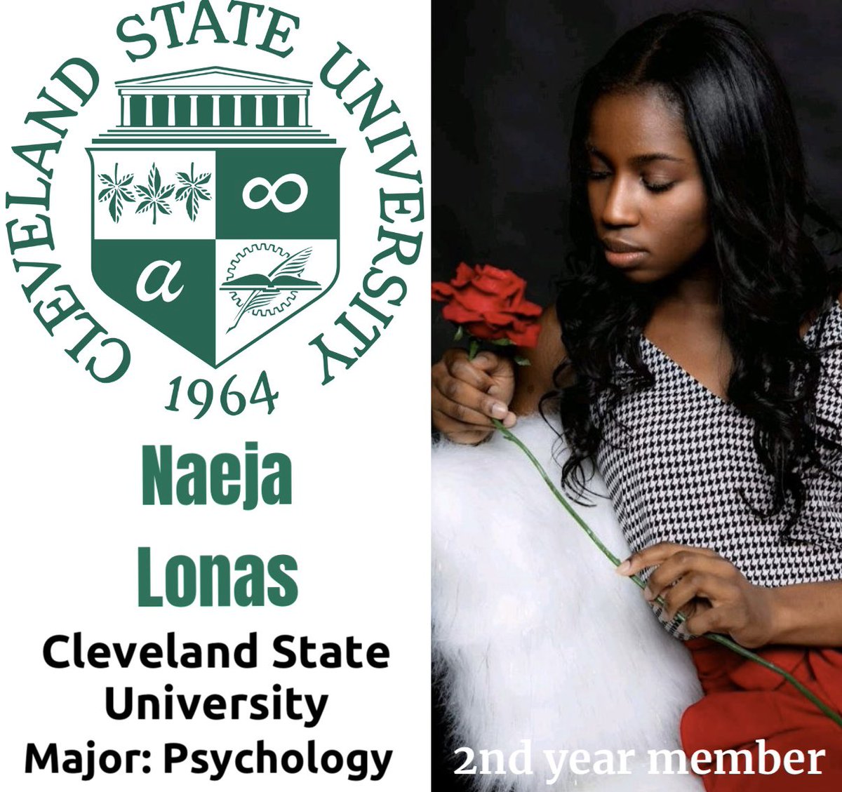 For our last senior highlight, Meet Naeja Lonas! Congratulations Naeja! We are our so proud of you!🎶❤️

Congratulations to all of class 2020! We know you all with go on and do great things in life!!