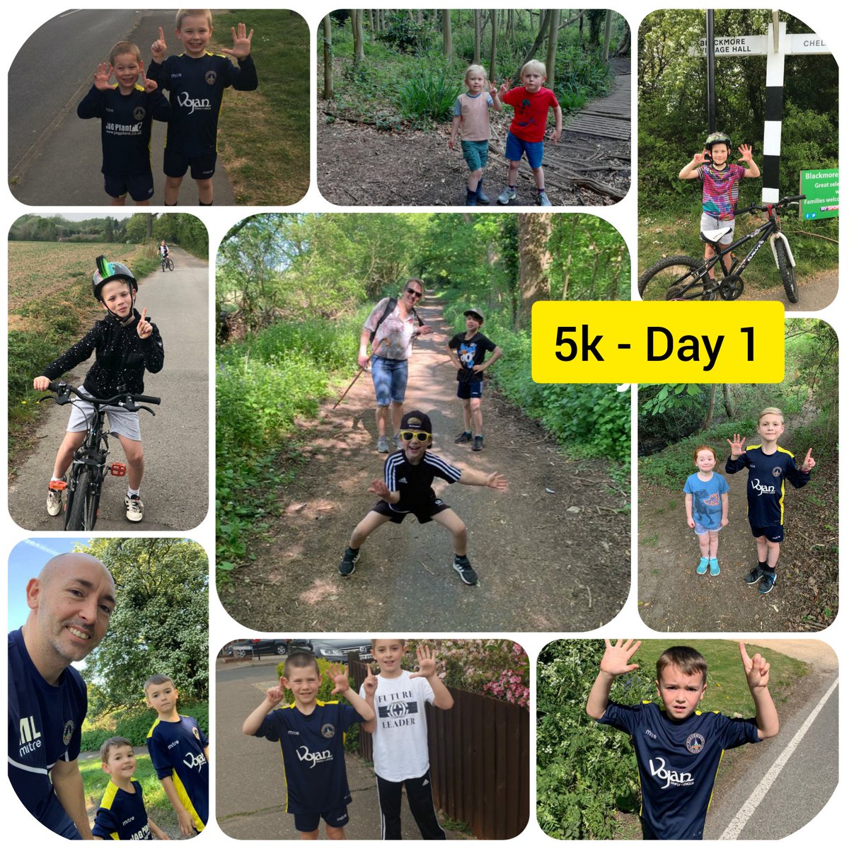 BYFC Under 8's begin the challenge raising £1000 to for local food banks in the area for families who have suffered from Covid-19. Please donate to my JustGiving Crowdfunding Page! justgiving.com/crowdfunding/B…