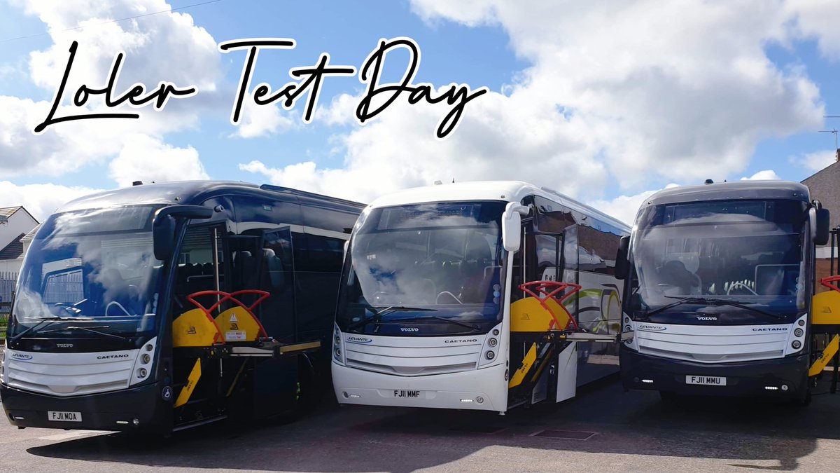 #LOLER Examinations Carried Out Yesterday To Remain Compliant with HSE Regulations ...

All Three #WheelchairAccessible Coaches Recieved a Clean Bill of Health &amp; Certified For Another 6 Months ♿📋✅

#SafetyFirst #KeepingCompliant