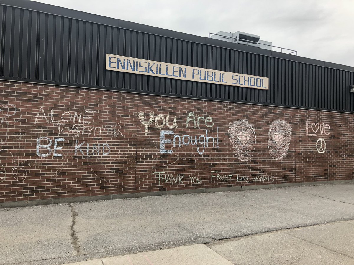 Thanks to our community for standing strong, and most of all for standing together (while staying apart). Enniskillen is a little place, with the biggest hearts by far! #WeareKPR