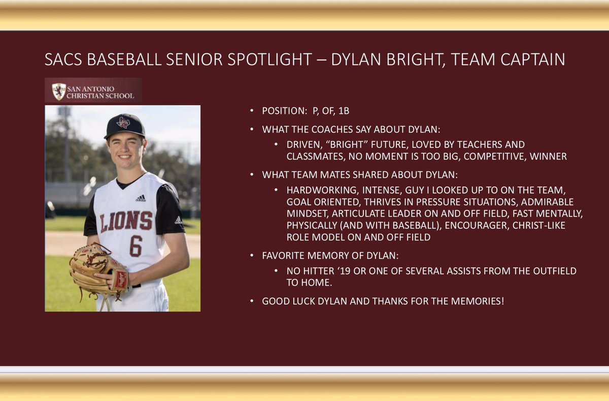 SACS Baseball tweet media