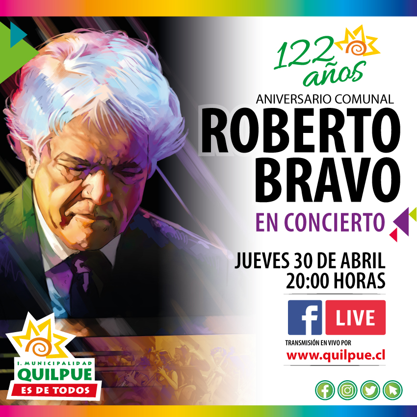 mvinambres's tweet photo. Roberto Bravo en Concierto!!! este jueves 30 de abril a las 20:00 hrs desde transmisión en vivo Facebook live.
#Coronavirus #QuedaEnCasa #Quilpue https://t.co/o3vnioPhuB