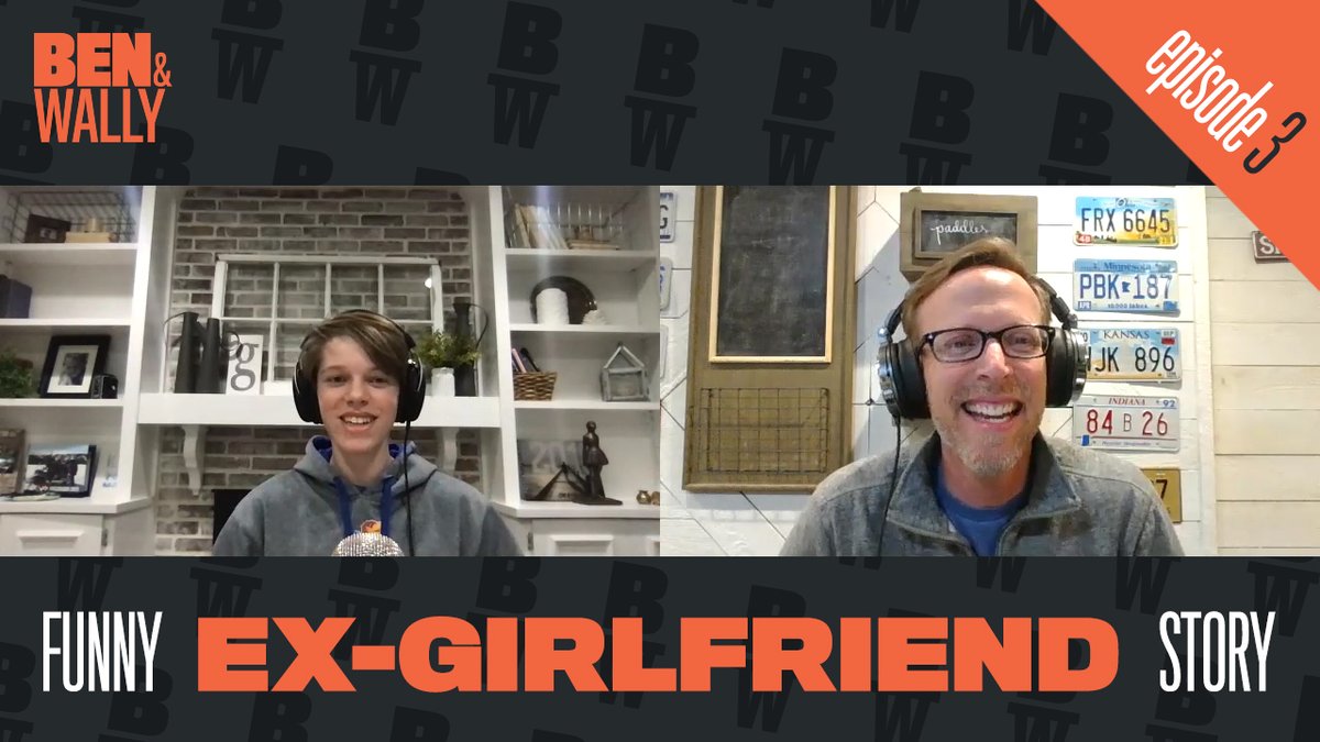 BenandWally's tweet photo. Episode 3 now available! We revisit the "horse shirt",  challenge each other with Onion (or not the Onion) and 90's movie quotes trivia, and finish with a fun "One Awkward Question" that leads to a funny ex-girlfriend story.
https://t.co/4w10SyosVg https://t.co/4beXXAd5be