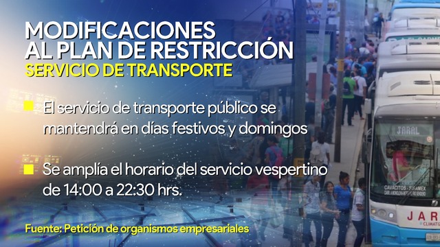 telediariomty's tweet photo. 🔴 #ÚLTIMAHORA 🔴

Estas son las modificaciones al plan de restricción en el transporte público de Nuevo León por el #Covid19 https://t.co/0AcmEEZpxK
