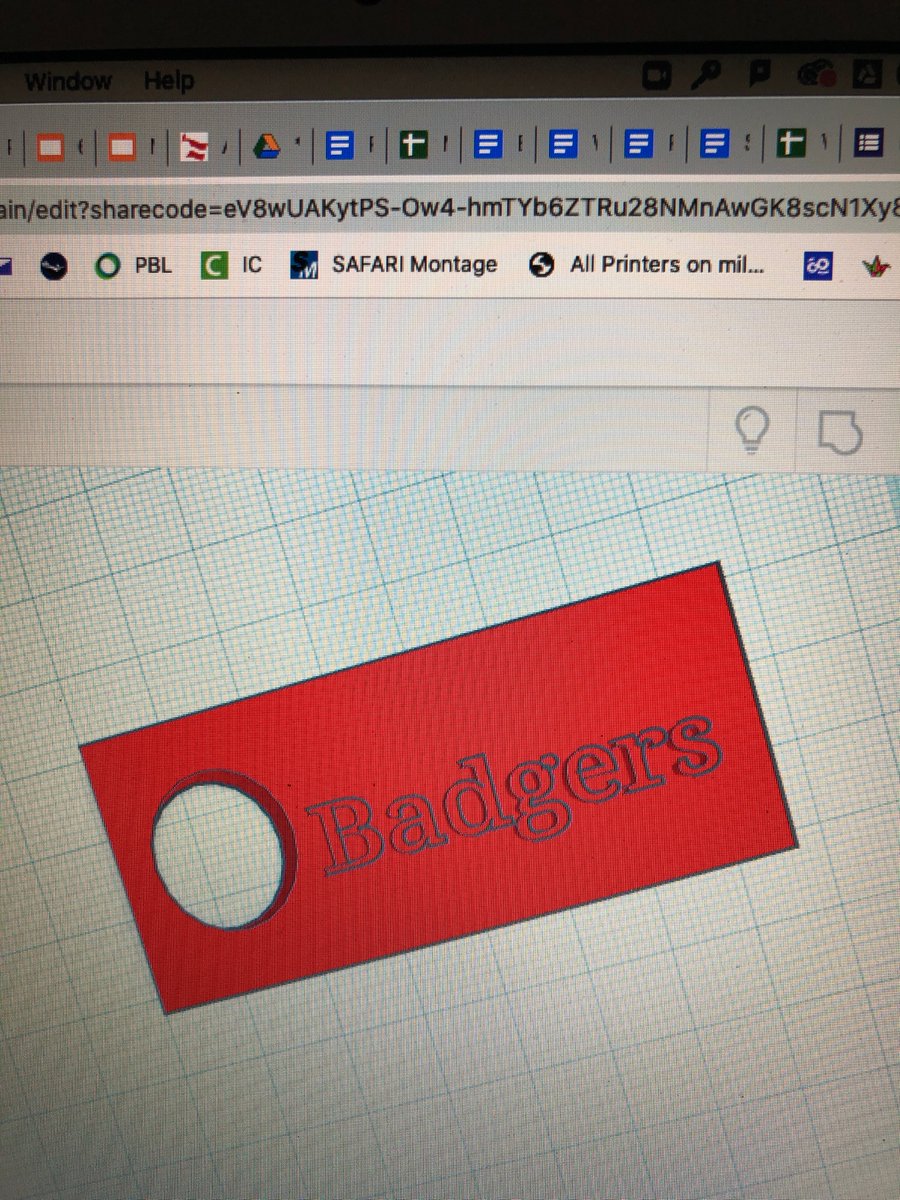 wheeler_mps's tweet image. 🎉Our Staff Celebrated Computer Science Week💻 by honing our 3D Printing skills 💪during today's Lunch'n Learn! @tinkercad #KeychainMagic