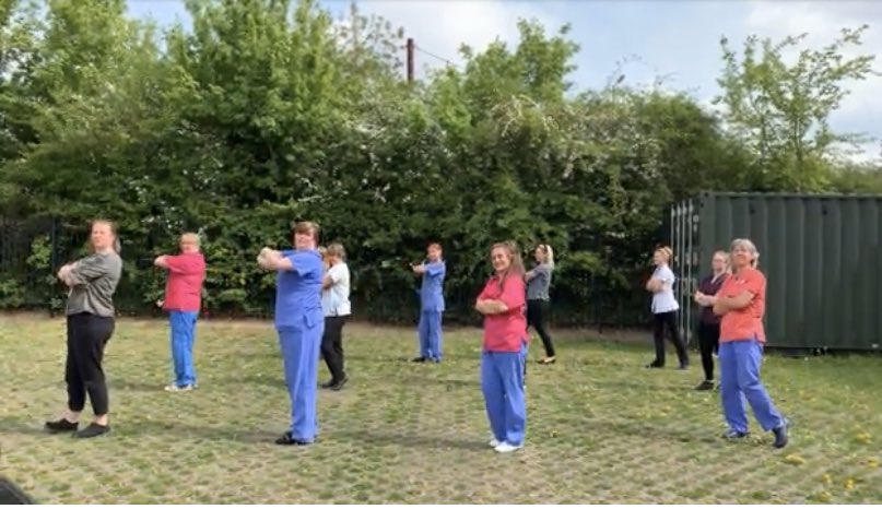 jsheppardandson's tweet photo. Hi #SBSwinnershour hopefully something you may like to share and help get it to go viral, they deserve it. Our local #NHS @HathawaySurgery have made this fun video thanking everybody that are helping them #ClapForCarers #chippenham  #wiltshire         https://t.co/KdF7Jvp4uB https://t.co/Jo7ibDYDQi