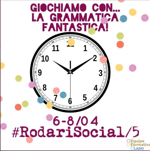 5AIsGuadazzonis's tweet photo. Abbiamo concluso il gioco letterario #RodariSocial diciamo un grazie a @ProfGrammaticus e tutta l'EquipeLazio che ci ha accolto e permesso di esercitarci con il grande maestro #GianniRodari e onorarlo nel suo 💯 https://t.co/LF7PdNCl8K