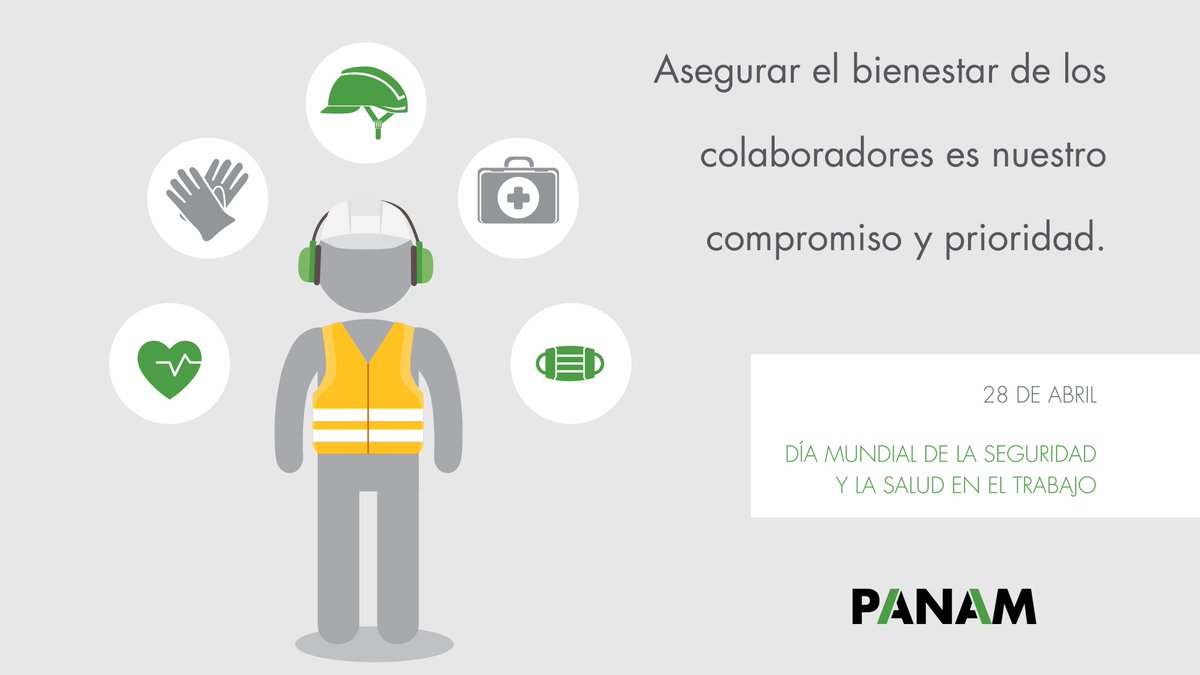 En el #DiaMundialdelaSeguridadySaludenelTrabajo, destacamos lo importante que es el bienestar de cada colaborador.
Por eso, valoramos la prevención como parte del ambiente seguro que nos permite ser productivos.
#CementoPANAM #ConcretoPANAM #GrupoESTRELLA #SSTnosImporta