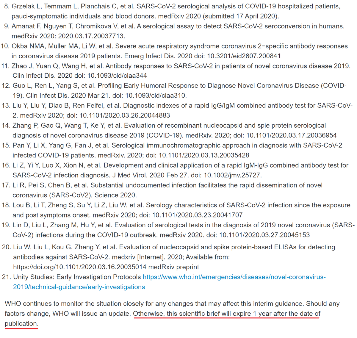  #IndiaFightsCorona  #ConvalescentPlasmaTherapy By then I knew my suspicions were valid when  @WHO took this U-Turn. By then some states in India (and many other countries too) went ahead with this dangerous experiment - the risks will be known in days to come