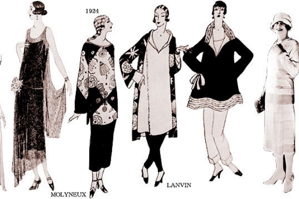 Gurucchi 今から100年前 アールデコの時代のファッション テキスタイルがとても洒落ています モダンで贅沢 ちょっと退廃的 きついコルセットを脱いで女性がやっと活発に動けるようになった時代 T Co qu21w3sb Twitter