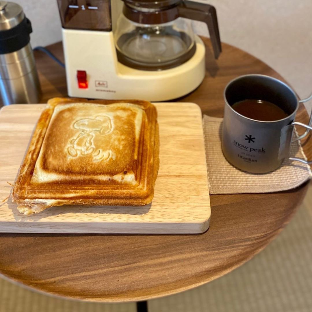 スヌーピーホットサンドメーカー Hashtag V Twitter