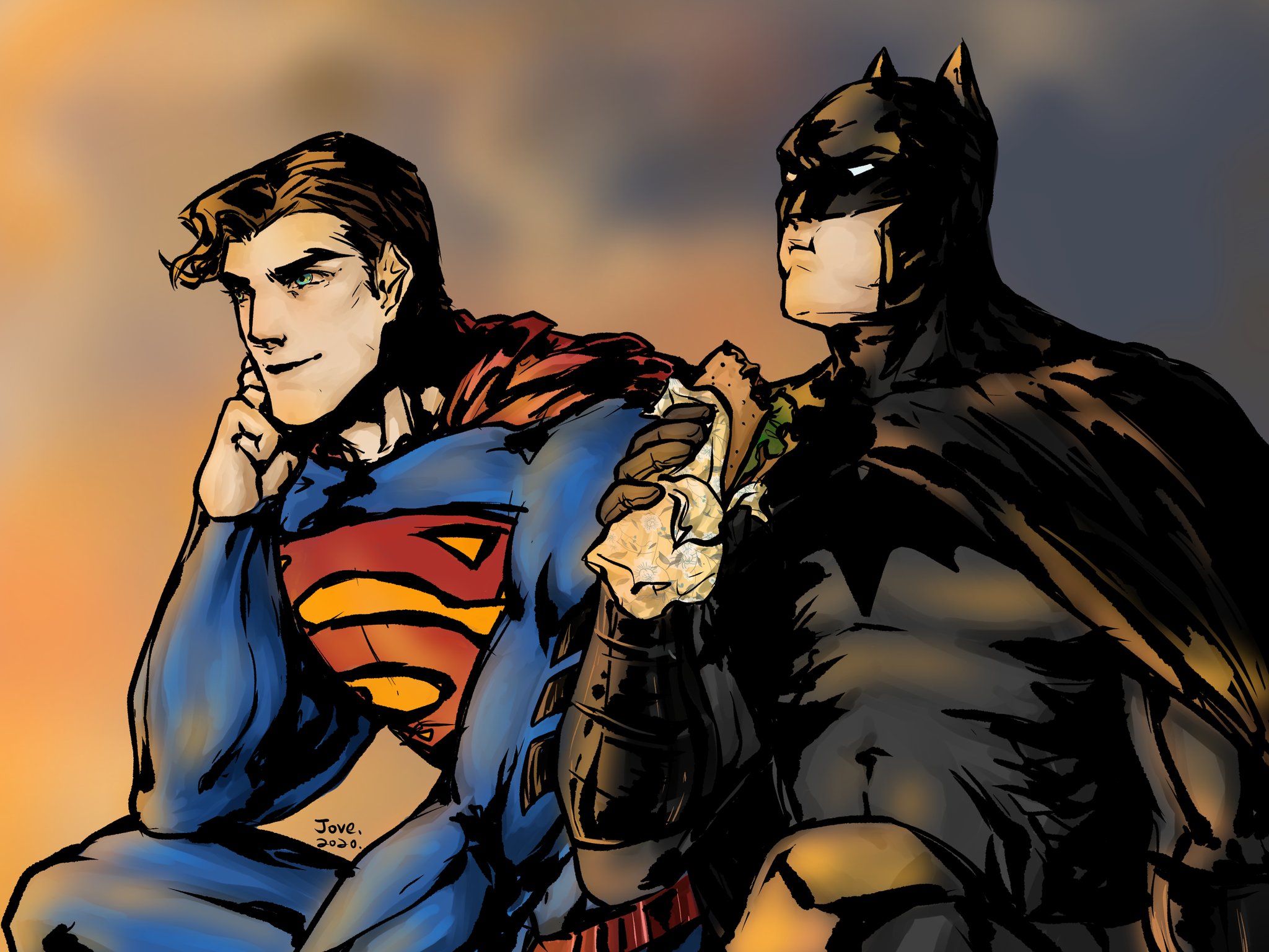 Arriba 91+ imagen batman superman fanart - Abzlocal.mx