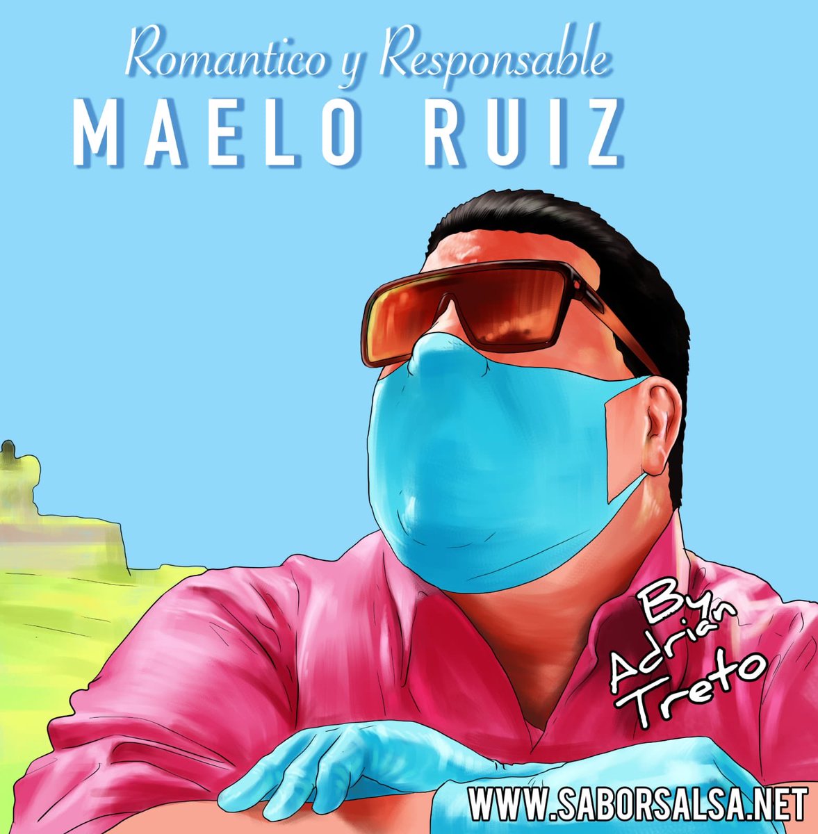 Gracias por este bonito detalle que me hizo llegar el amigo Adrian Treto !!Aprovecho para recordarte que te quedes en casa 🙏 y si tienes que salir brevemente, toma las previsiones. #QuedateEnCasa #SeguimosEnCasa #CuidaTuVida #OtraVezMaeloRuiz #MaeloRuiz #Caricatura #AdrianTreto