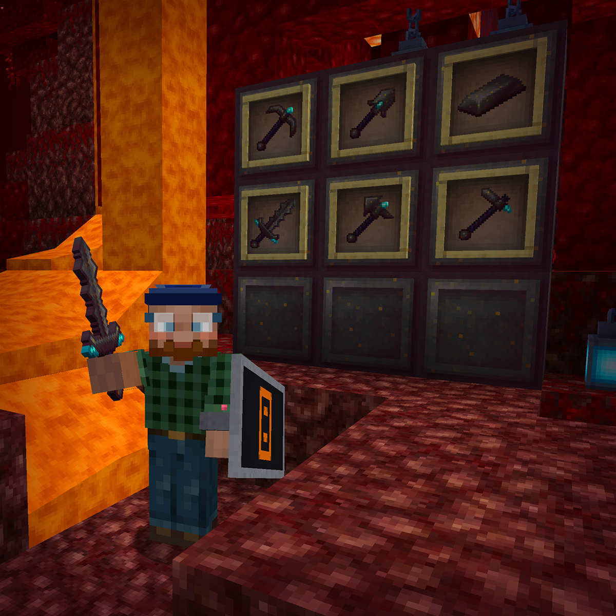 Eleazzaar Netherite Tools And Sword For Lithos Eleazzaar Netherite Tools And Sword For Lithos