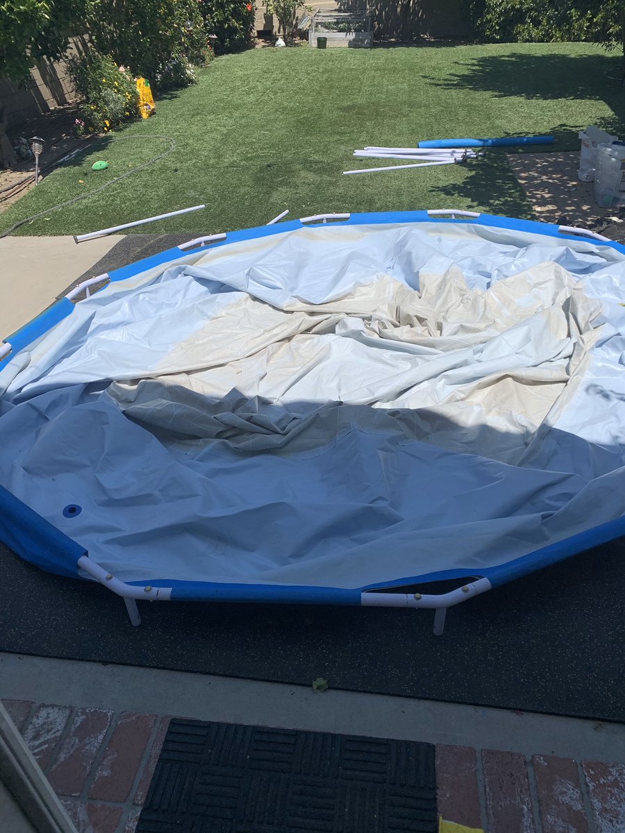 carlosalazraqui's tweet photo. It has begun. #PoolDad https://t.co/B0KnbrhkZw