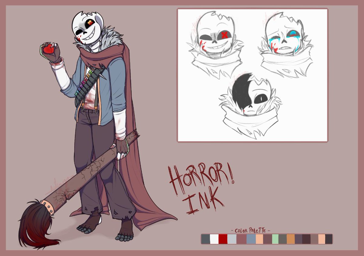 Ink sans Color Palette