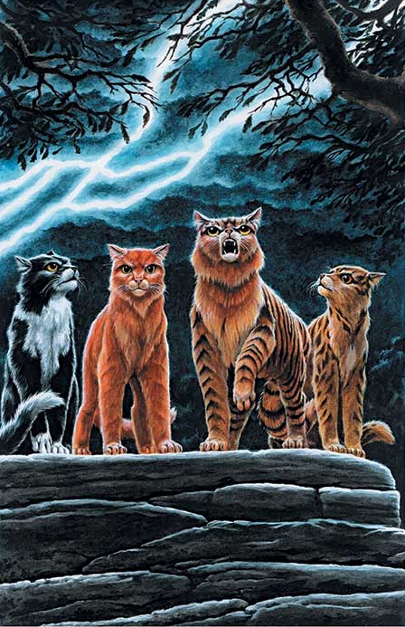 Warrior Cats Firestar Moonrise Twilight and Tiger Star Edible
