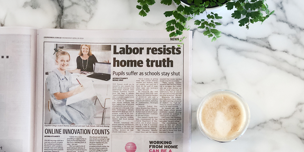 University of Southern Queensland (@unisqaus) on Twitter photo Have you had a read of today's <a href="/couriermail/">The Courier-Mail</a>? 👀
<a href="/usqedu/">usqedu</a>'s Education Lecturer <a href="/_TaniaLeach/">Dr Tania Leach SFHEA</a> talks the importance of education innovation in schools amid #COVID19. Have you had a read of today's <a href="/couriermail/">The Courier-Mail</a>? 👀
<a href="/usqedu/">usqedu</a>'s Education Lecturer <a href="/_TaniaLeach/">Dr Tania Leach SFHEA</a> talks the importance of education innovation in schools amid #COVID19.