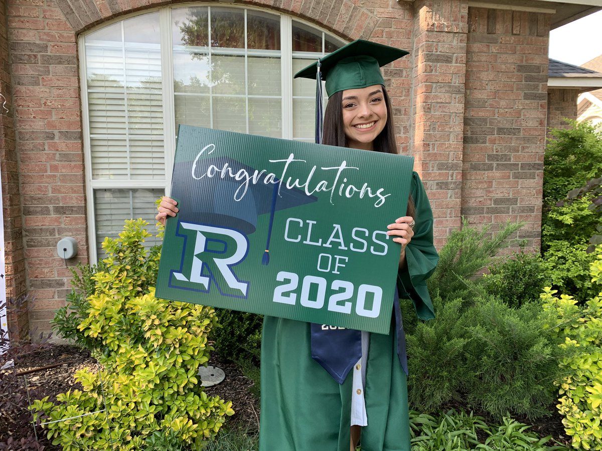 💙 We are very proud of Trinity!! 💚 #PridePose #RHSRoar #TakePrideInThePRIDE #Classof2020
