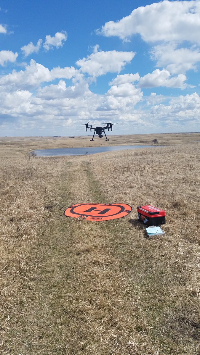 RealDuckTails's tweet photo. Now that the nice weather has finally arrived the drone research is underway! Graduate student, Mason Ryckman, and mentor Susan Felege are testing the efficiency of UAVs for spring duck surveys and evaluating behavioral responses!
#dronesforscience #drones #ducksunlimited https://t.co/78i0pVDKLJ