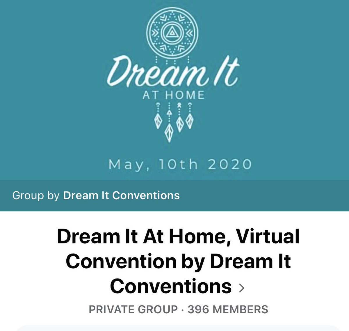 Teamdaniellemc's tweet image. RT: 🚨CONVENTION ALERT 🚨 join dream it at home’s Facebook group and vote for danielle on the poll to participate on the may 10th virtual convention!!! GO VOTE! #daniellecampbell facebook.com/groups/2297292…