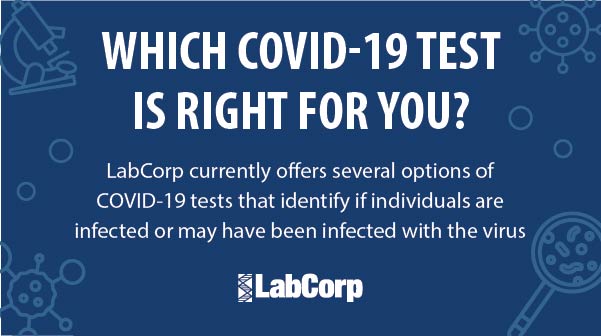 Labcorp's tweet photo. Do you need help figuring out which LabCorp #COVID19 test you might need to take? Visit this page and check out a new infographic to learn the differences between our COVID-19 swab and antibody tests: https://t.co/ZZY7YjwoST https://t.co/iz8io1WIEW