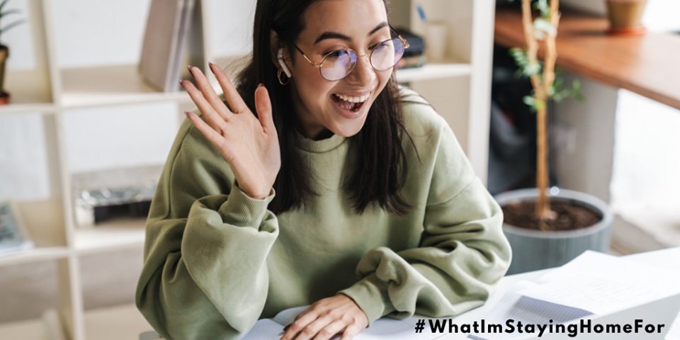 NYSEDNews's tweet photo. Staying home reduces the risk of catching COVID-19 and transmitting it to other people. Who are you staying home for? #WhatImStayingHomeFor #stayconnected #stayhome @WSWHEBOCES https://t.co/LNURZYavid
