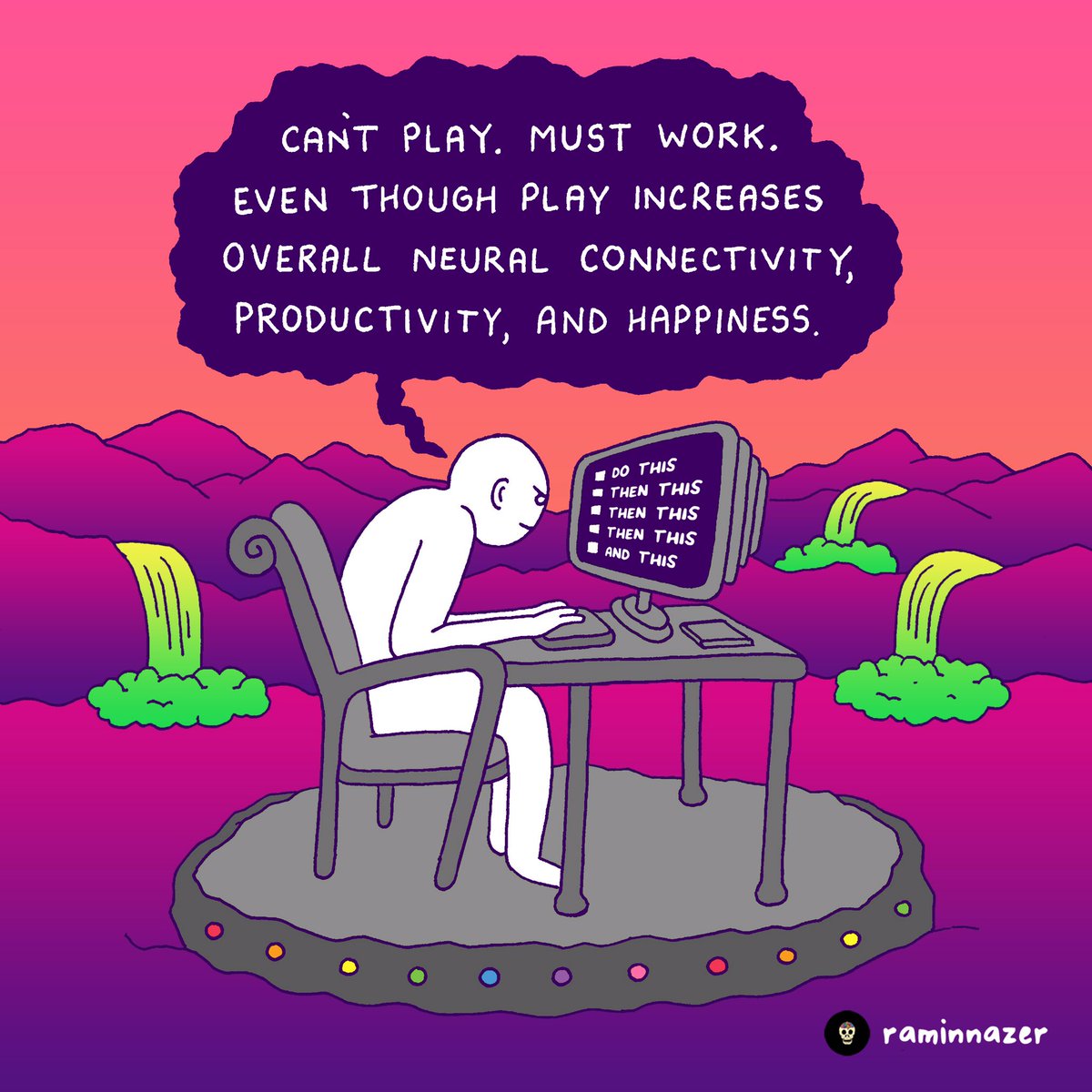 CAN’T PLAY MUST WORK (raminnazer.com)