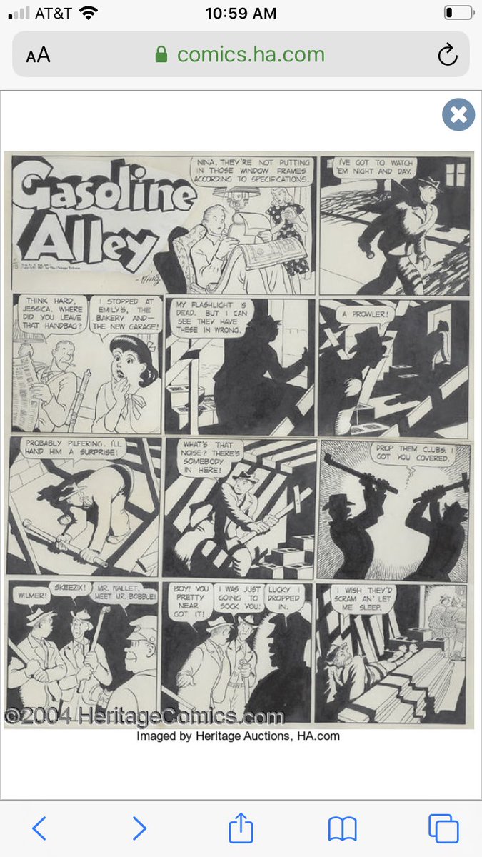 King playing with the medium of comics in the 1920s&30's and showing the potential of storytelling reminds of what silent and pre-code films did before studio system...a lot of the innovation stopped in both mediums