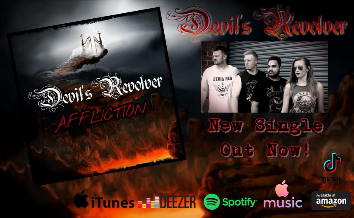 DevilRevolver's tweet image. Our New single out now. Check us out #rockmusic #rock #femalelead #NewMusic #NewSong  open.spotify.com/album/42NsEHt7…