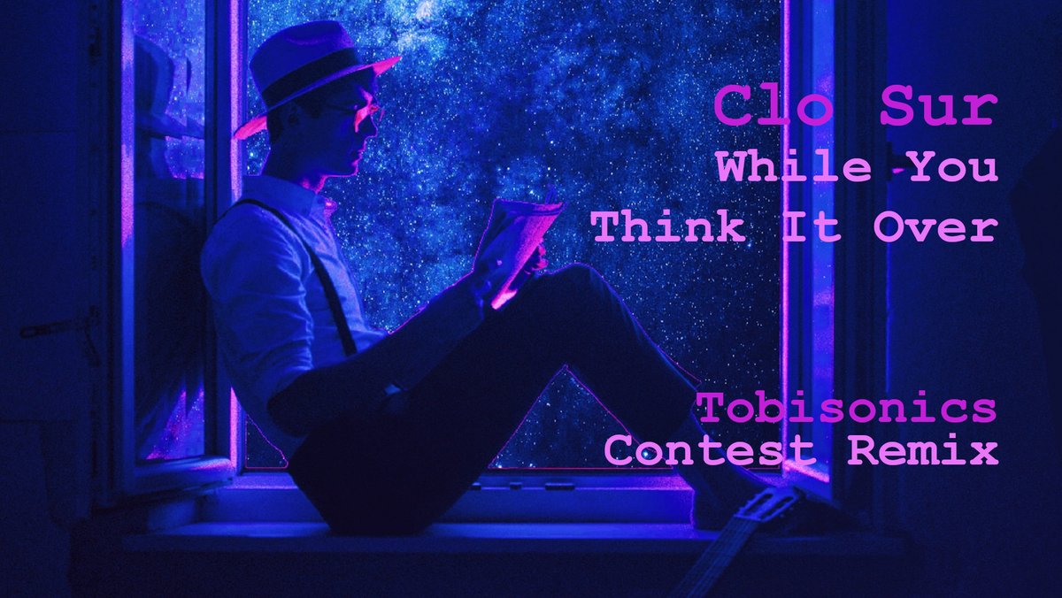 masteredbytobi's tweet photo. Hello, Kiddies!
On today's @tobisonics YouTubing, my entry for the @closurofficial remix contest of his #newsingle "While You Think It Over".
It took a lot of hard work, care, & attention so I hope you all enjoy it! 😀
https://t.co/X0mpXErCwc
#tobisonics #closur #remix https://t.co/hQFoJ5x9FT