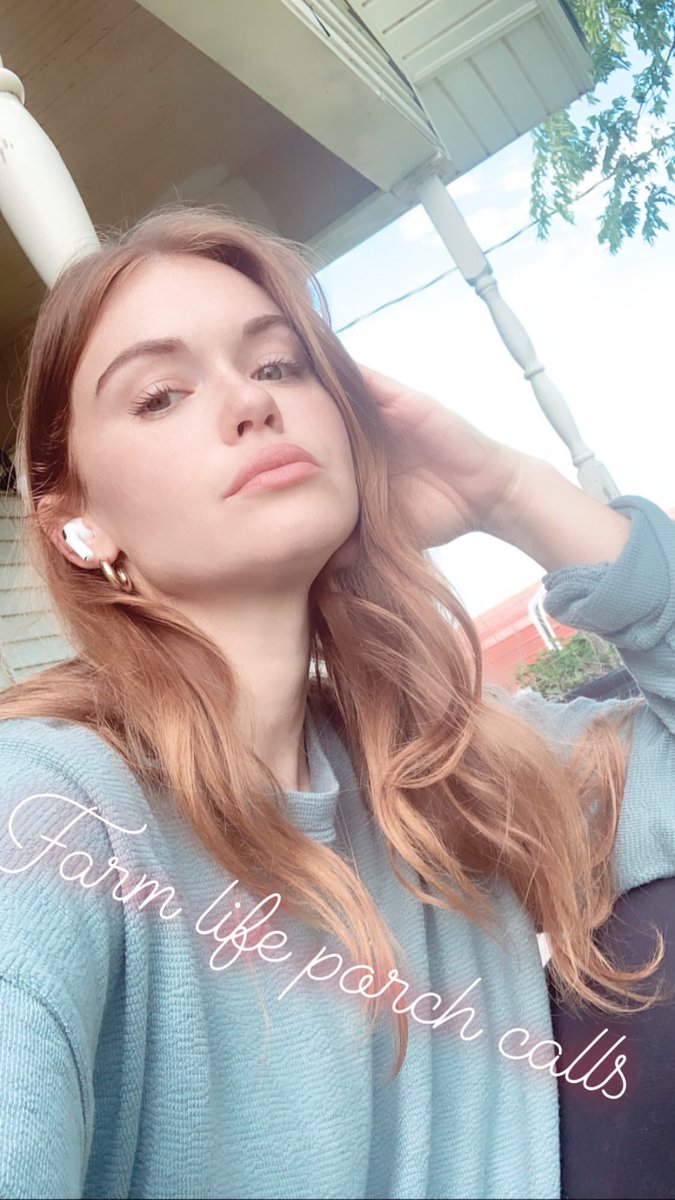 Holland from her instagram story