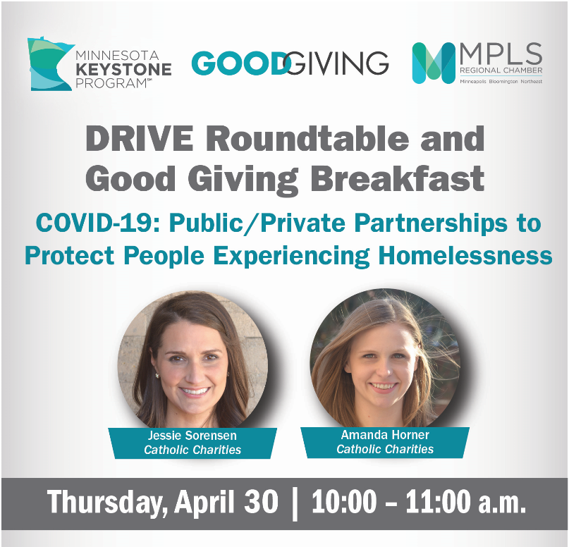 MNKeystone's tweet photo. #MNGoodGiving and #DRIVELeaders are partnering together to hear from @cctwincitiesorg representatives discuss how private and public partnerships are coming together to navigate this crisis. Register here: https://t.co/Ybu6FToedt https://t.co/Chg4FY3gfK