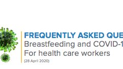 safelyfedcanada's tweet photo. New FAQ from the World Health Organization (WHO) with authoritative guidance for health care workers and policy makers #IYCFE #COVID19 #safelyfed #breastfeeding
https://t.co/Btz4HuFeyE https://t.co/xVyKlcngXR