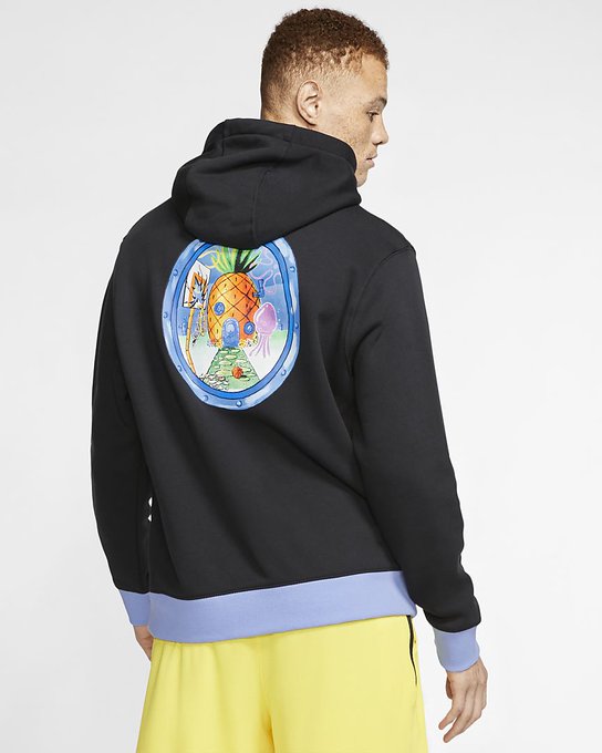 spongebob nike hoodie footlocker