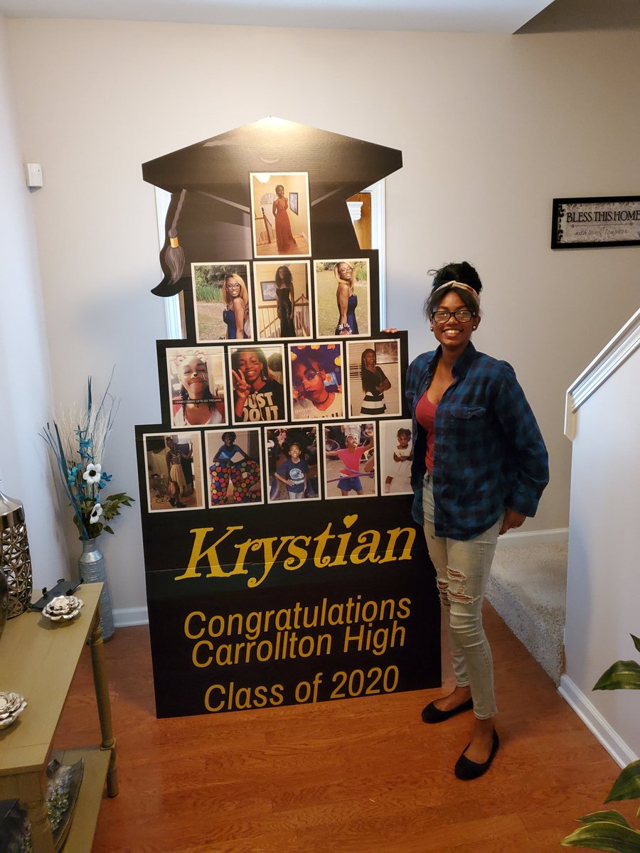 I'm so proud of you, this isnt how your Senior year should have ended, I know you wanted so much more, but you did it. You made it, 13 yrs is finally over. You mother and I are so proud of you, Congratulations Krystian #CarrolltonHS2020. #SeniorSpotlight #senior2020