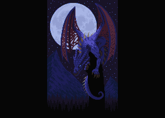 Mattb3rt's tweet photo. I can't believe it's already been a year since I drew this. Finally went back and fixed some of the stuff I was never really happy with like the colours being way too dark and the complete lack of detail/shading on the background.
#pixelart https://t.co/W5CrKUvGF7