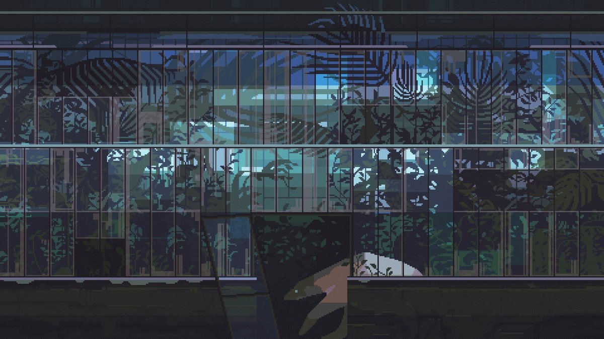 sixveeceear's tweet image. #blueart from 2018 #pixelart  #ドット絵